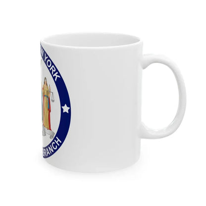 Seal of the Executive Branch of New York - White Coffee Mug - Go Mug Yourself