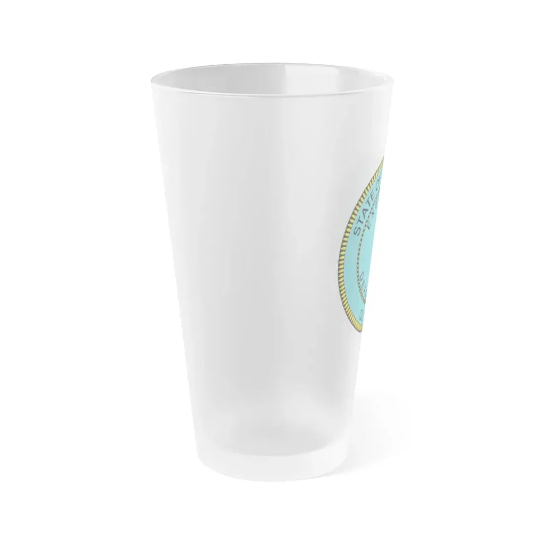 Seal of the Executive Department of Washington - Frosted Pint Glass 16oz - Go Mug Yourself