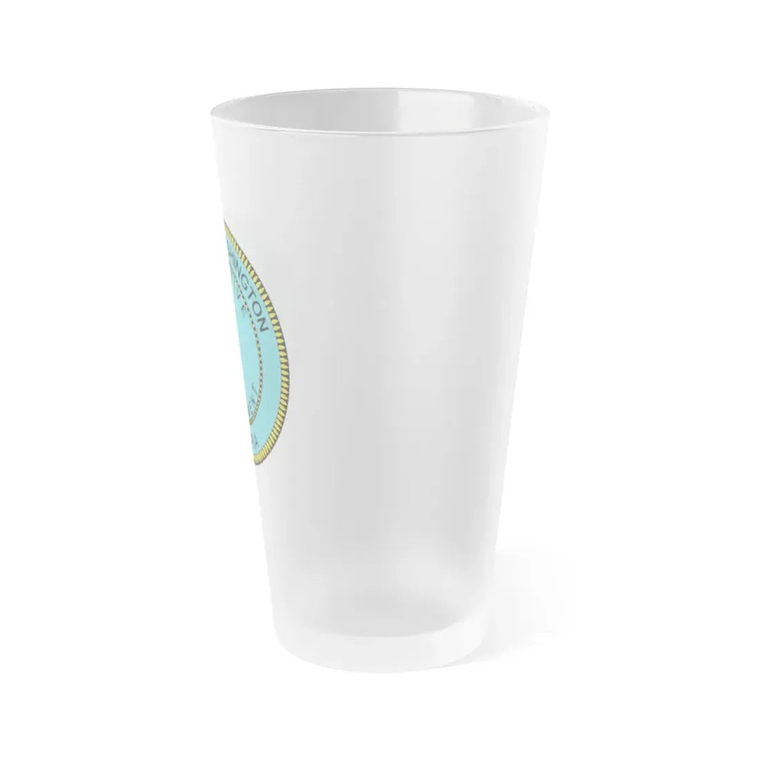 Seal of the Executive Department of Washington - Frosted Pint Glass 16oz - Go Mug Yourself