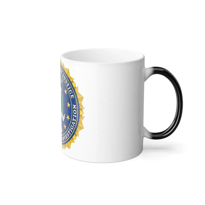 Seal of the Federal Bureau of Investigation - Color Changing Mug 11oz-Go Mug Yourself