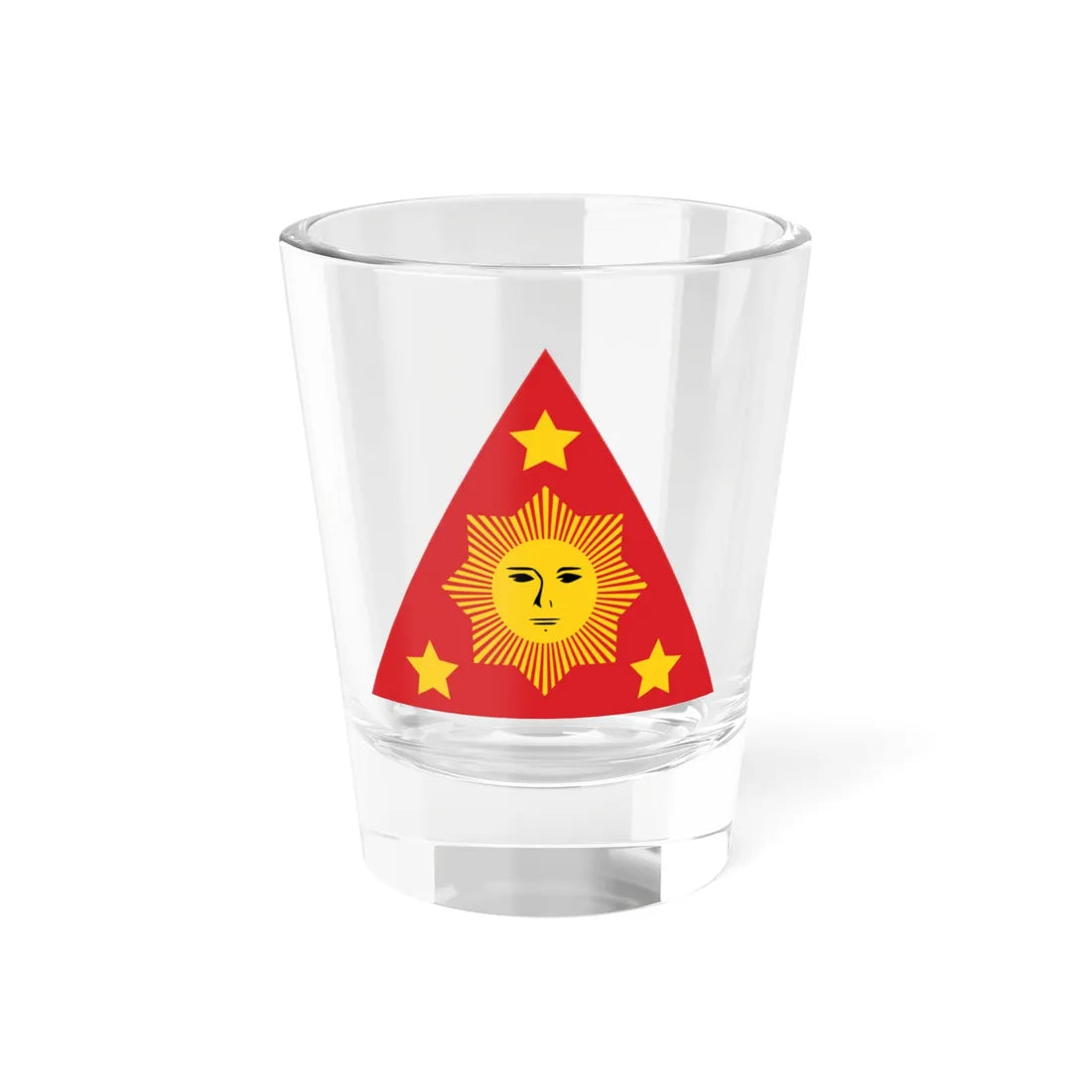 Seal of the First Philippine Republic (Philippines) (Coat of Arms) Shot Glass 1.5oz 1.5oz - Go Mug Yourself