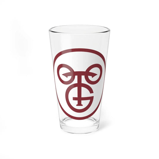 Seal of the French Territory of Togoland (Togo) (Coat of Arms) Pint Glass 16oz 16oz - Go Mug Yourself