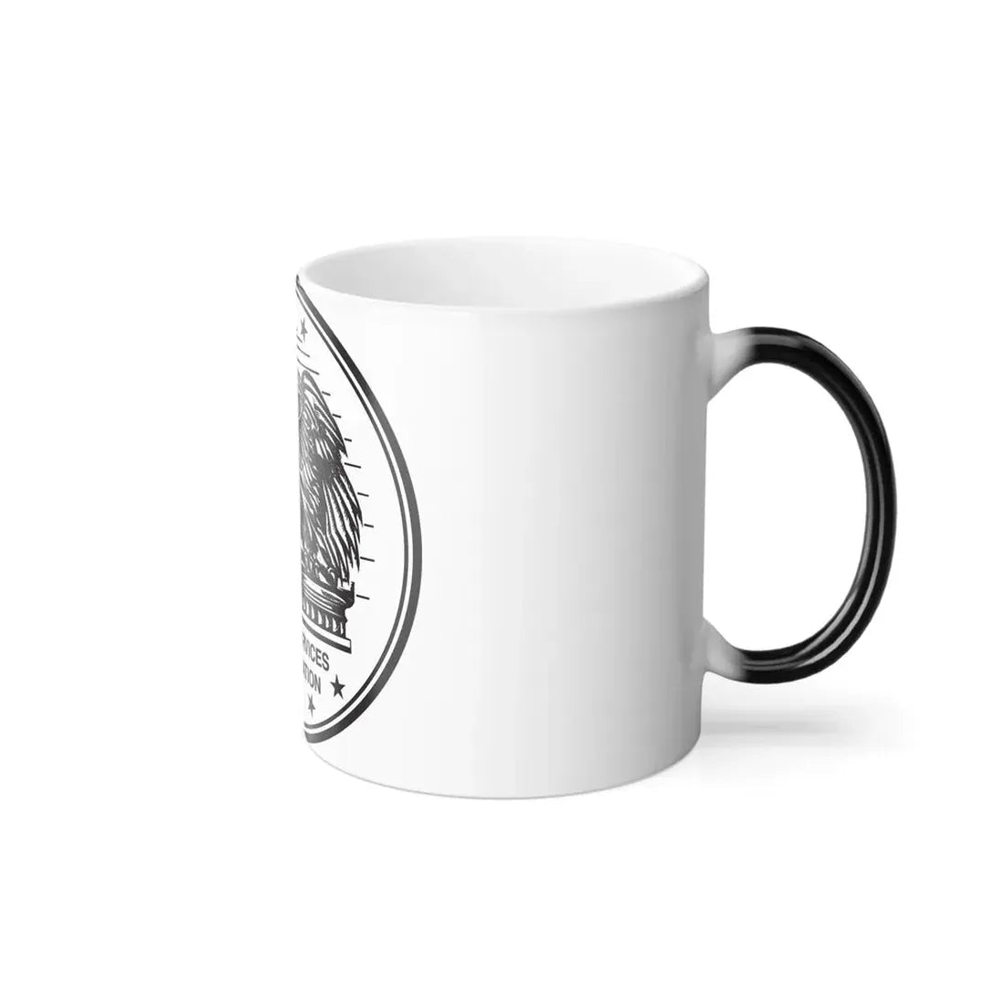 Seal of the General Services Administration - Color Changing Coffee Mug - Go Mug Yourself