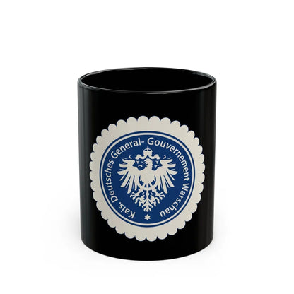 Seal of the Government-General of Warsaw - Black Coffee Mug-11oz-Go Mug Yourself