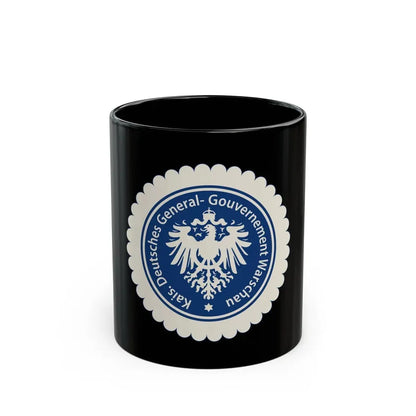 Seal of the Government-General of Warsaw - Black Coffee Mug 11oz - Go Mug Yourself