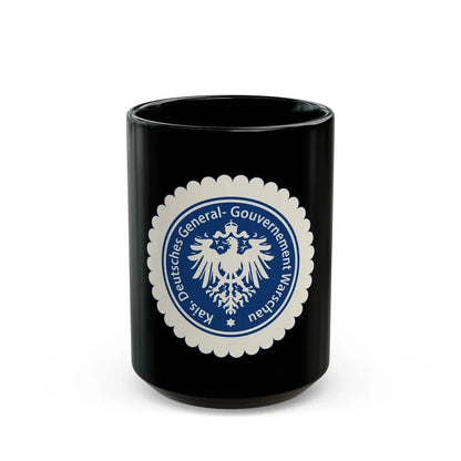 Seal of the Government-General of Warsaw - Black Coffee Mug 15oz - Go Mug Yourself