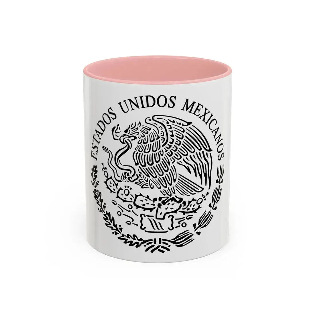 Seal of the Government of Mexico 2 - Accent Coffee Mug 11oz Pink - Go Mug Yourself