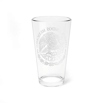 Seal of the Government of Mexico 2 - Pint Glass 16oz-Go Mug Yourself