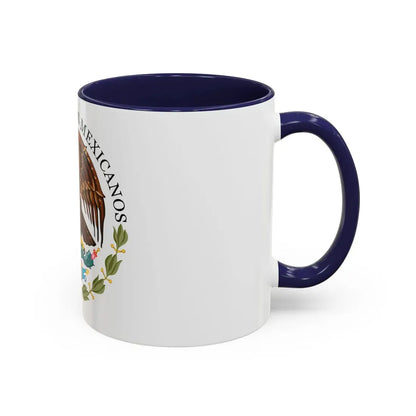 Seal of the Government of Mexico - Accent Coffee Mug - Go Mug Yourself