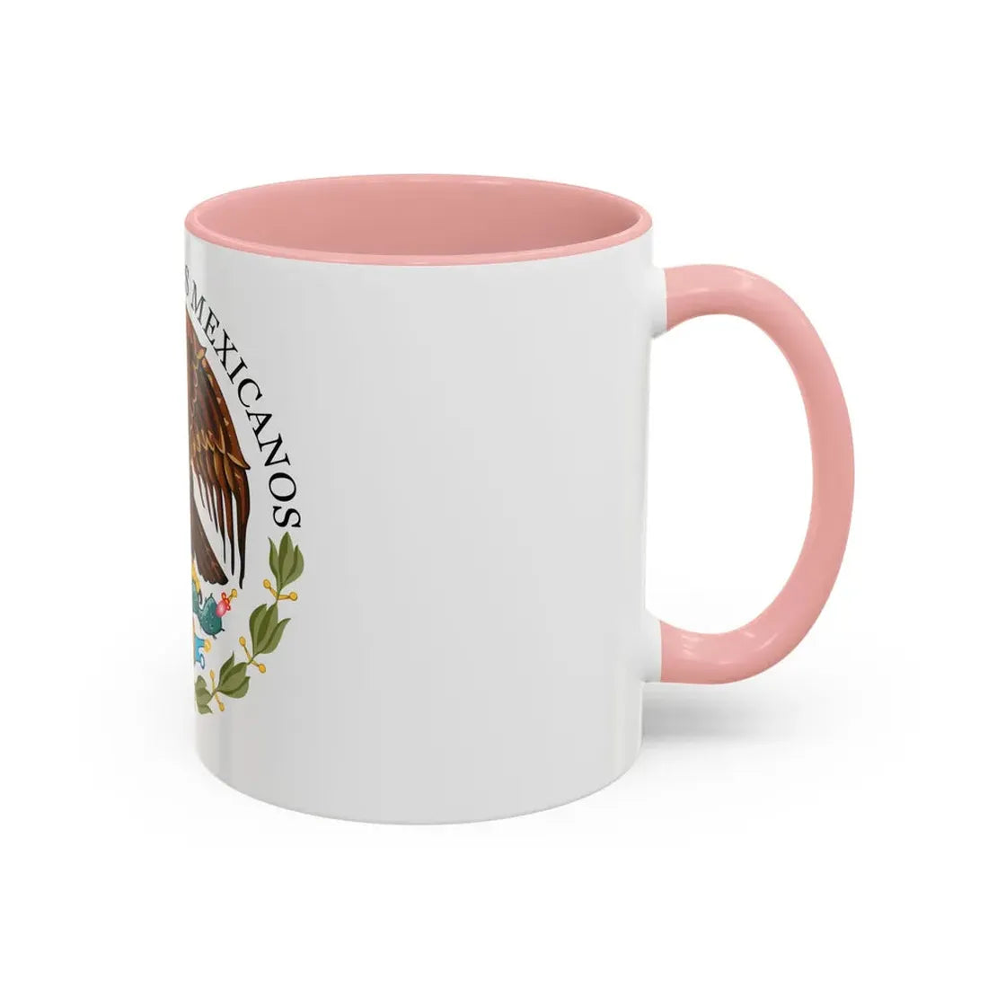 Seal of the Government of Mexico - Accent Coffee Mug - Go Mug Yourself