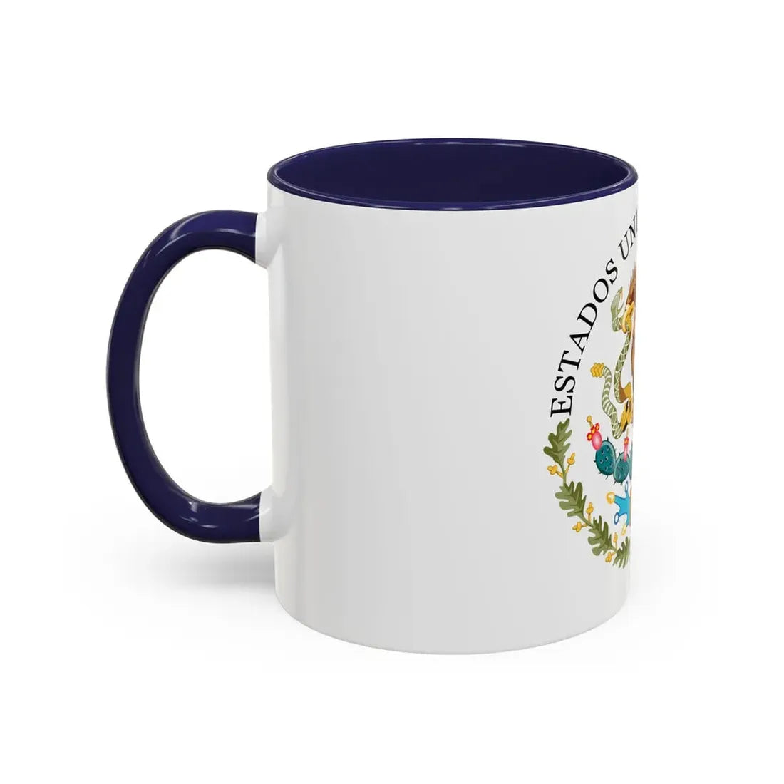 Seal of the Government of Mexico - Accent Coffee Mug - Go Mug Yourself