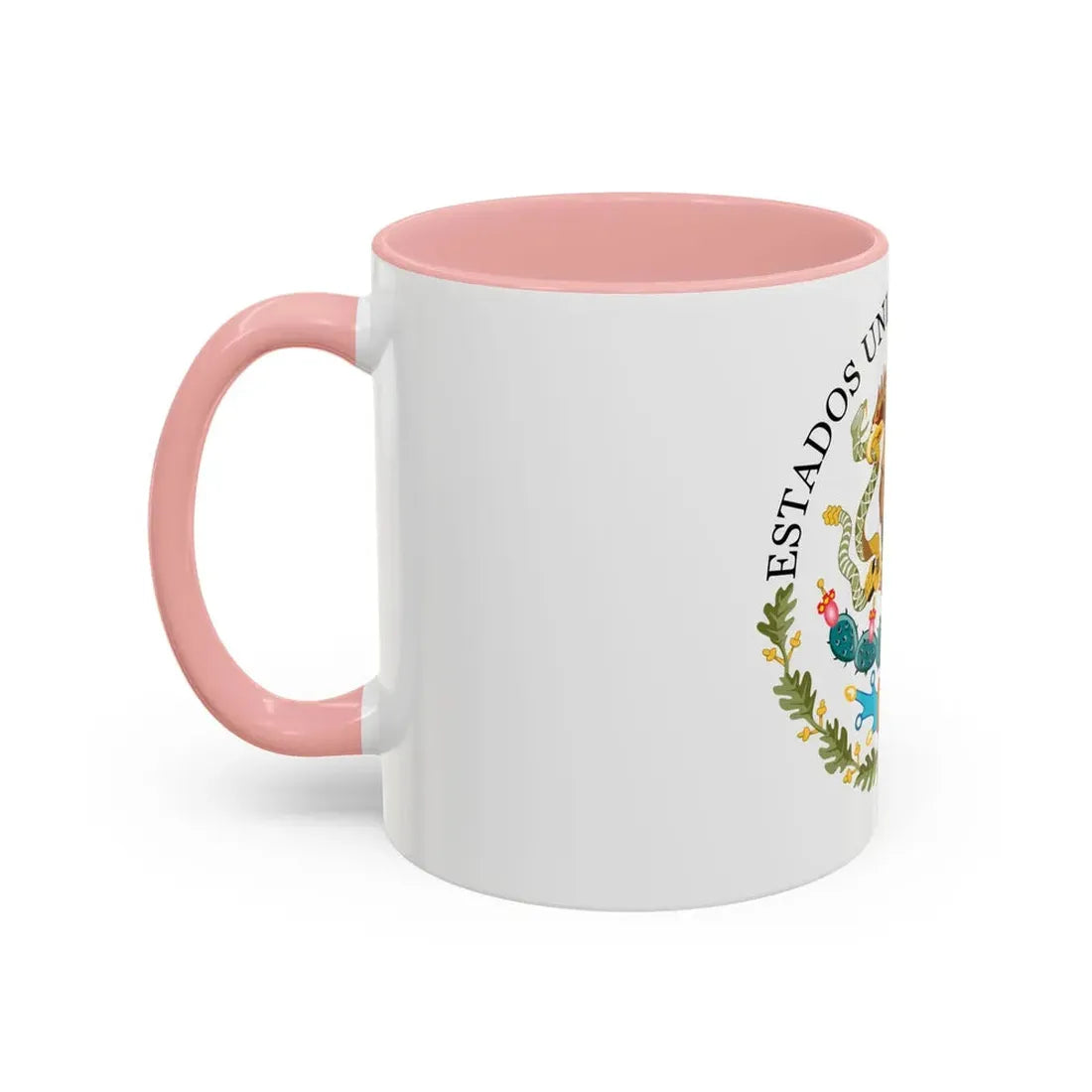 Seal of the Government of Mexico - Accent Coffee Mug - Go Mug Yourself