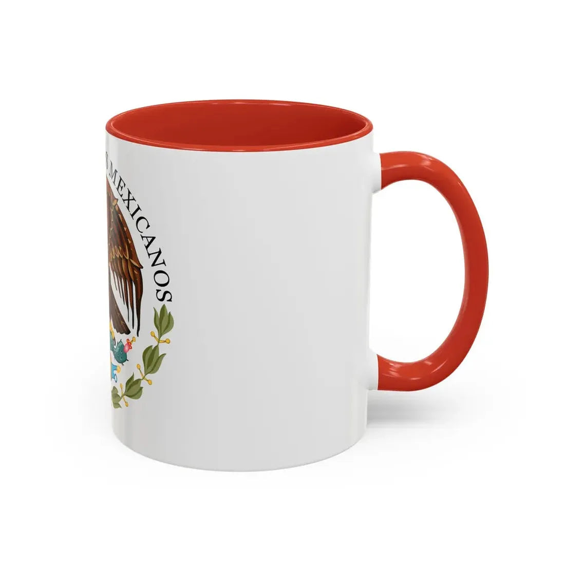Seal of the Government of Mexico - Accent Coffee Mug - Go Mug Yourself