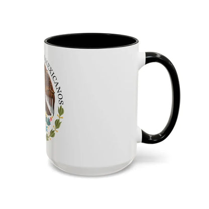 Seal of the Government of Mexico - Accent Coffee Mug - Go Mug Yourself