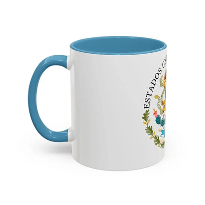 Seal of the Government of Mexico - Accent Coffee Mug - Go Mug Yourself