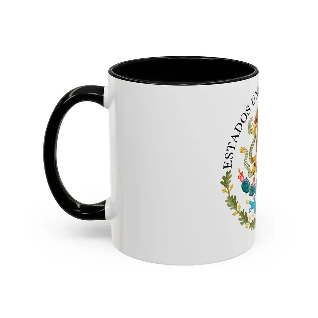 Seal of the Government of Mexico - Accent Coffee Mug - Go Mug Yourself