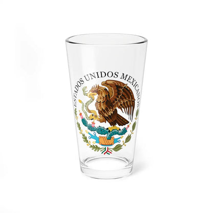 Seal of the Government of Mexico - Pint Glass 16oz-16oz-Go Mug Yourself