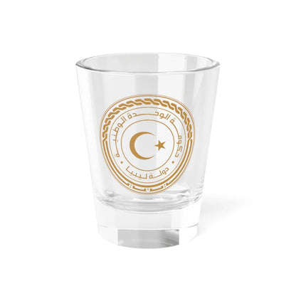 Seal of the Government of National Unity Libya (Libya) (Coat of Arms) Shot Glass 1.5oz 1.5oz - Go Mug Yourself