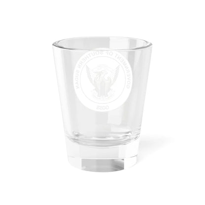 Seal of the Government of Southern Sudan 2005-2011 (South Sudan) (Coat of Arms) Shot Glass 1.5oz - Go Mug Yourself
