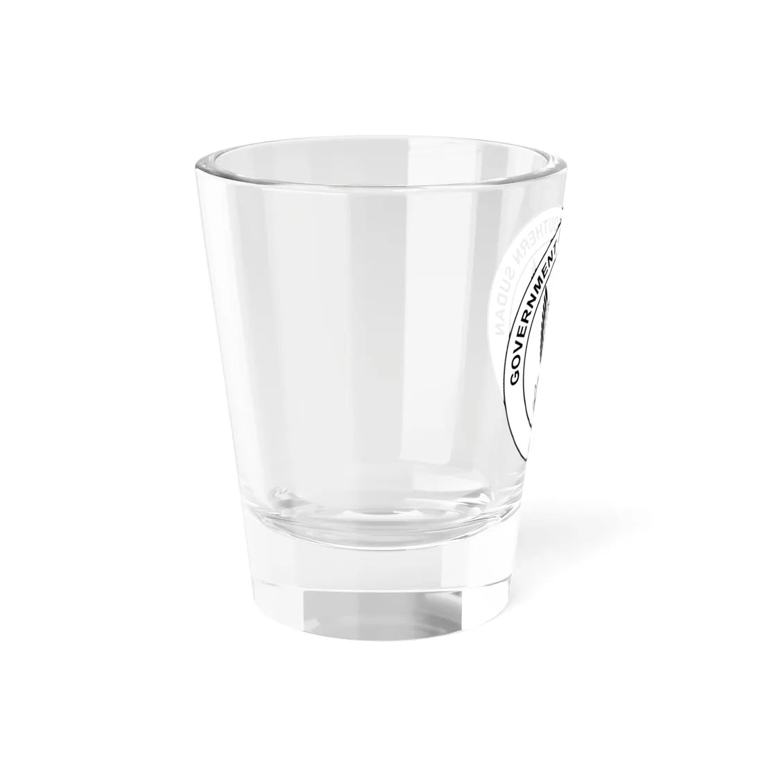 Seal of the Government of Southern Sudan 2005-2011 (South Sudan) (Coat of Arms) Shot Glass 1.5oz - Go Mug Yourself