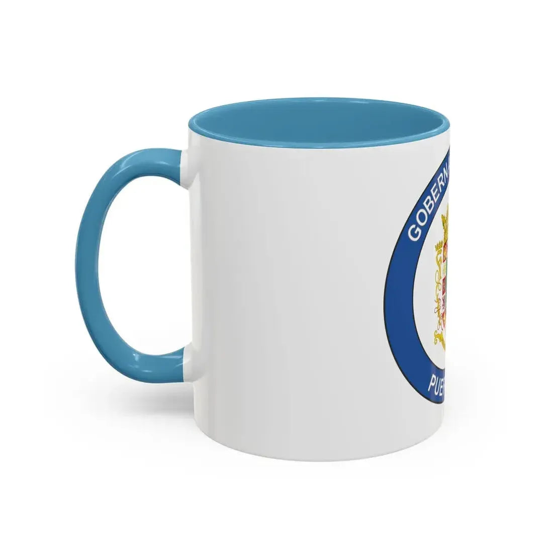 Seal of the Governor-Elect of Puerto Rico - Accent Coffee Mug - Go Mug Yourself