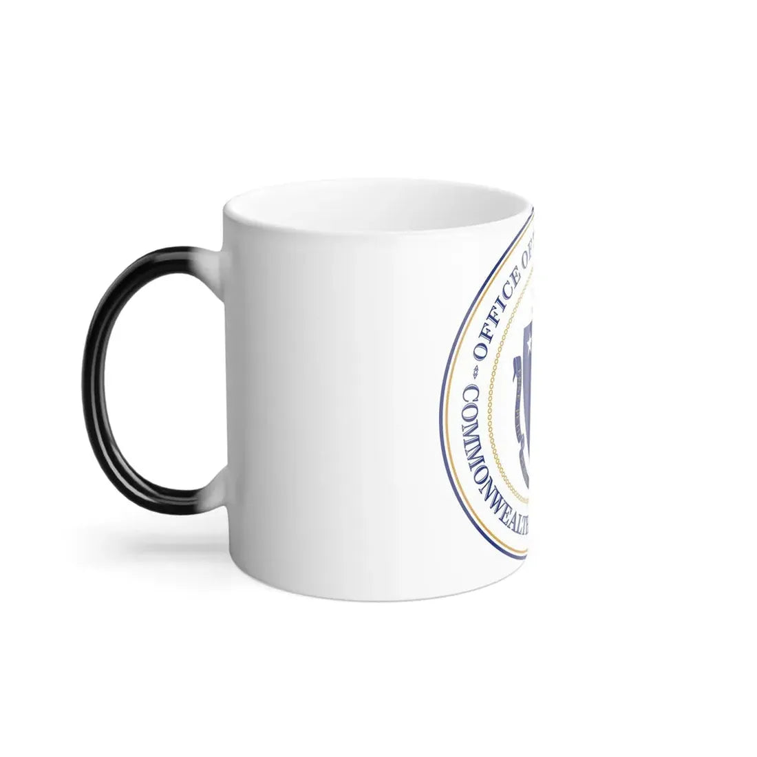 Seal of the Governor of Massachusetts - Color Changing Coffee Mug - Go Mug Yourself