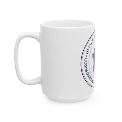 Seal of the Governor of Massachusetts - White Coffee Mug-Go Mug Yourself