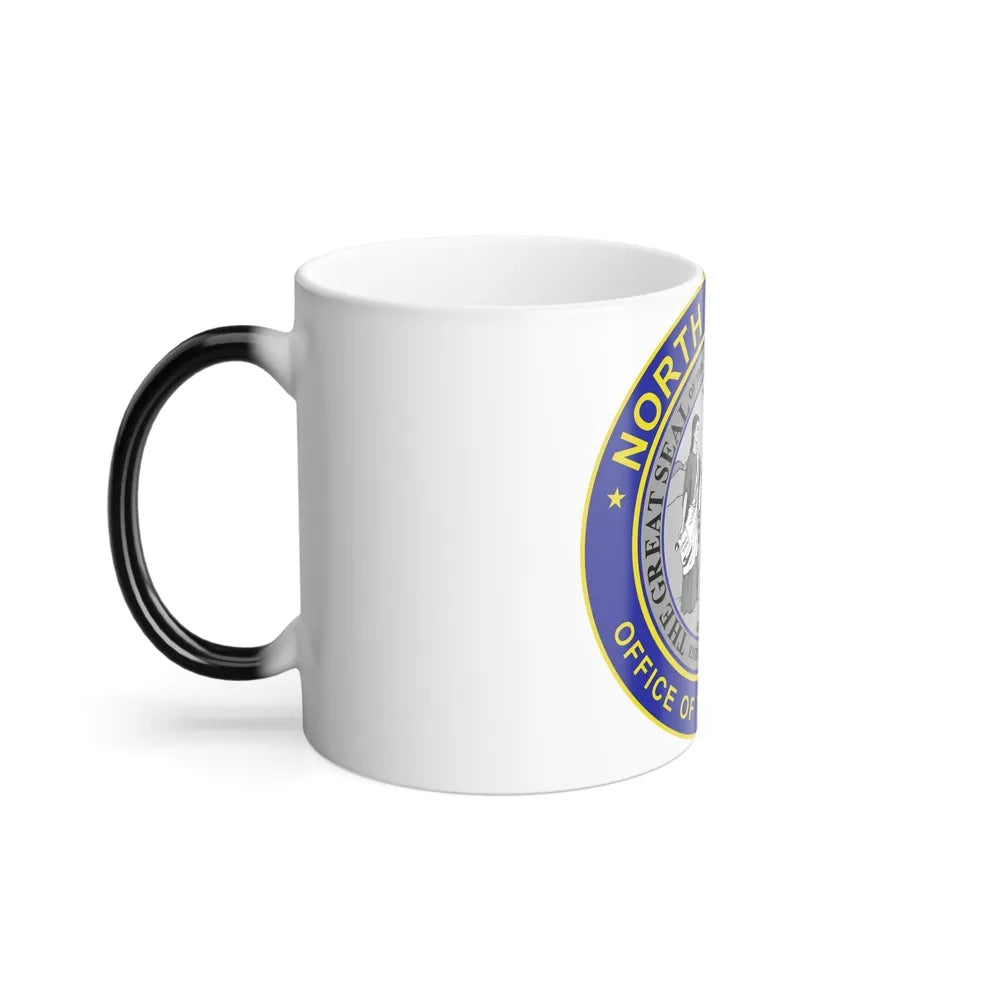 Seal of the Governor of North Carolina - Color Changing Mug 11oz-Go Mug Yourself