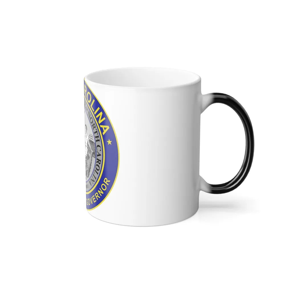 Seal of the Governor of North Carolina - Color Changing Mug 11oz-Go Mug Yourself