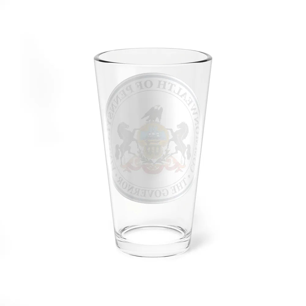 Seal of the Governor of Pennsylvania - Pint Glass 16oz-Go Mug Yourself