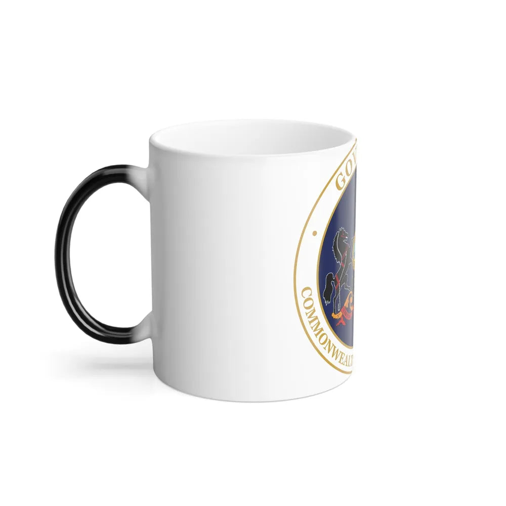 Seal of the Governor of Pennsylvania v2 - Color Changing Mug 11oz-Go Mug Yourself