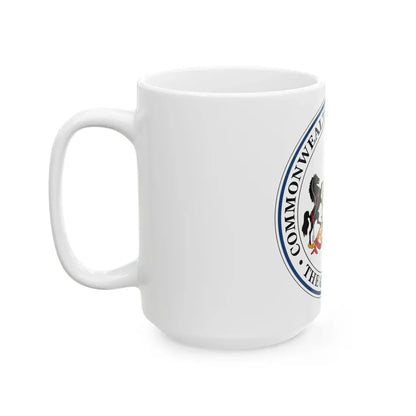 Seal of the Governor of Pennsylvania - White Coffee Mug - Go Mug Yourself