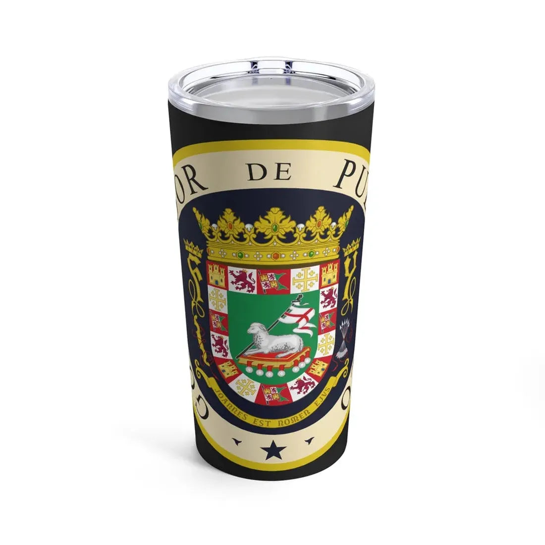 Seal of the Governor of Puerto Rico - Tumbler 20oz - Go Mug Yourself