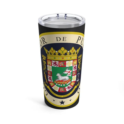 Seal of the Governor of Puerto Rico - Tumbler 20oz - Go Mug Yourself