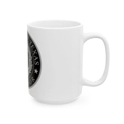 Seal of the Governor of Texas - White Coffee Mug-Go Mug Yourself