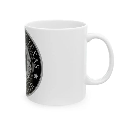 Seal of the Governor of Texas - White Coffee Mug-Go Mug Yourself