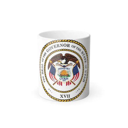 Seal of the Governor of Utah 2011 - Color Changing Mug 11oz 11oz - Go Mug Yourself