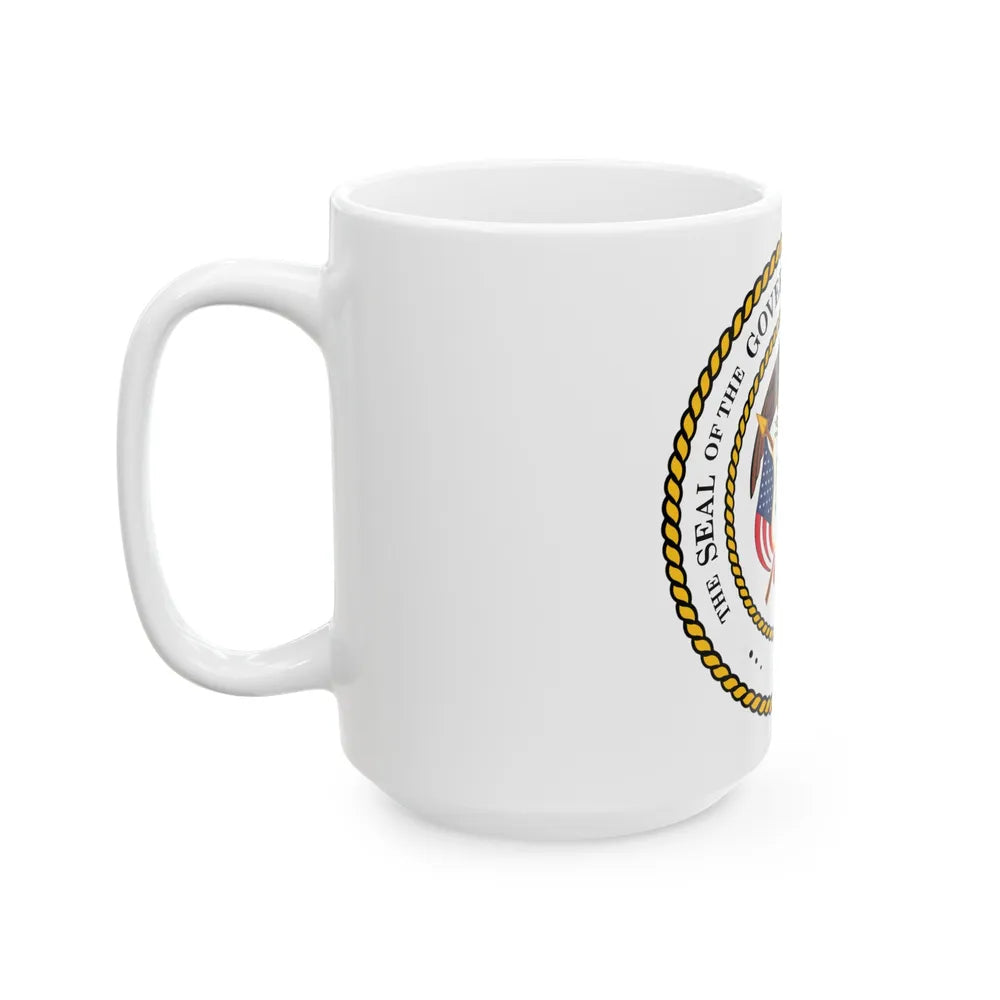 Seal of the Governor of Utah 2011 - White Coffee Mug-Go Mug Yourself