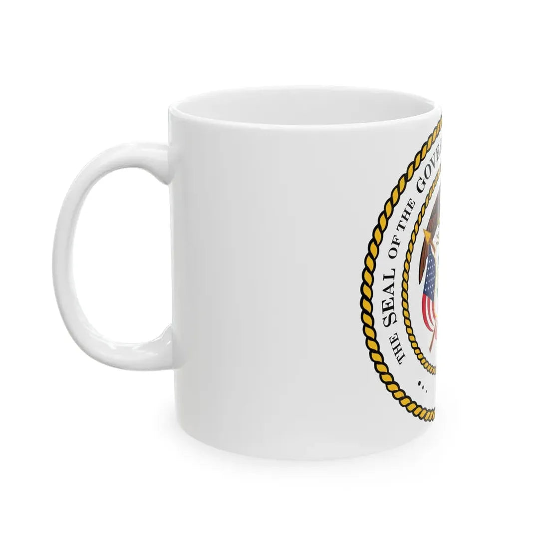 Seal of the Governor of Utah 2011 - White Coffee Mug - Go Mug Yourself