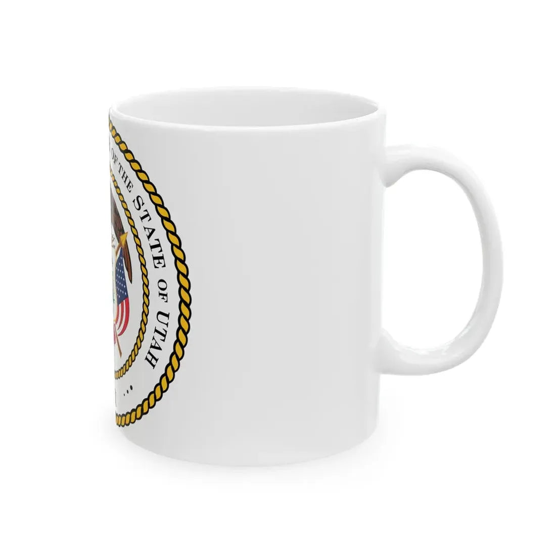 Seal of the Governor of Utah 2011 - White Coffee Mug - Go Mug Yourself