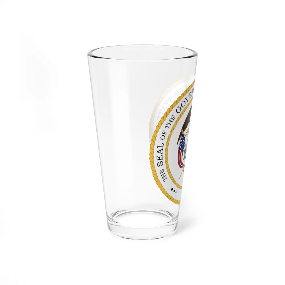 Seal of the Governor of Utah - Pint Glass 16oz-Go Mug Yourself