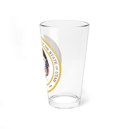 Seal of the Governor of Utah - Pint Glass 16oz-Go Mug Yourself