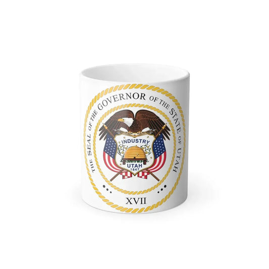 Seal of the Governor of Utah v2 - Color Changing Mug 11oz 11oz - Go Mug Yourself