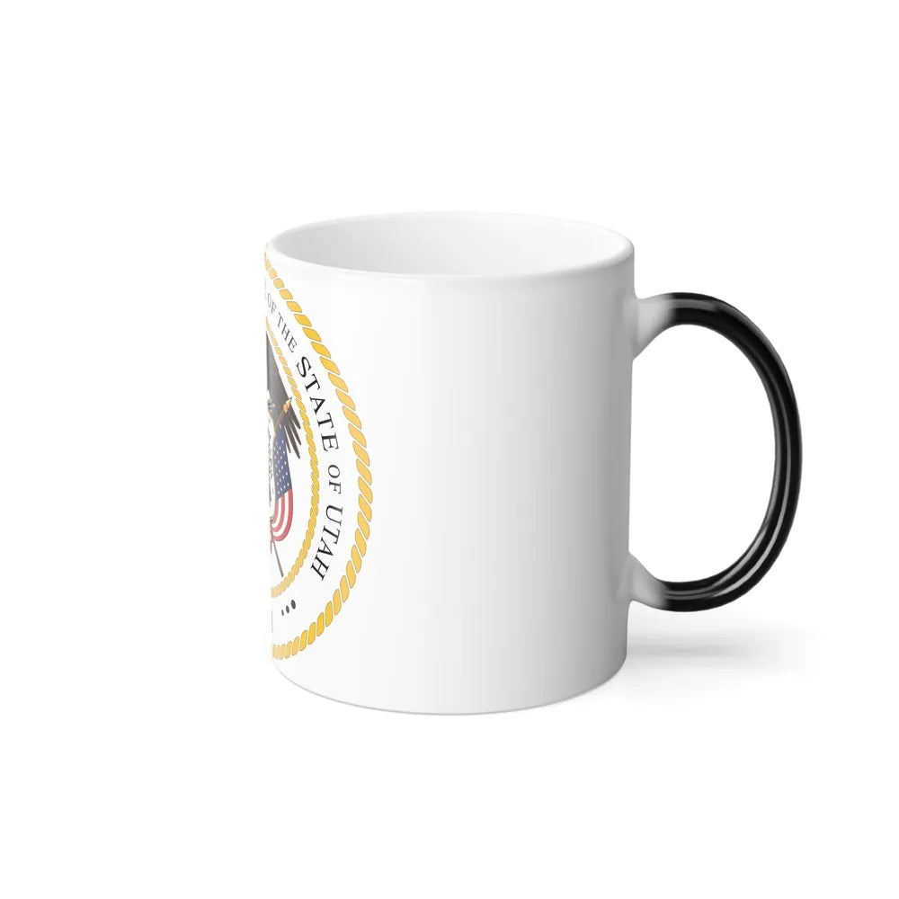 Seal of the Governor of Utah v2 - Color Changing Mug 11oz-Go Mug Yourself