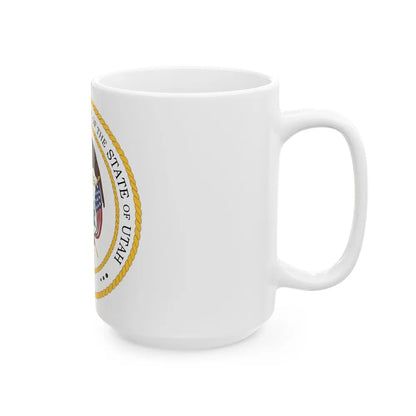 Seal of the Governor of Utah - White Coffee Mug-Go Mug Yourself