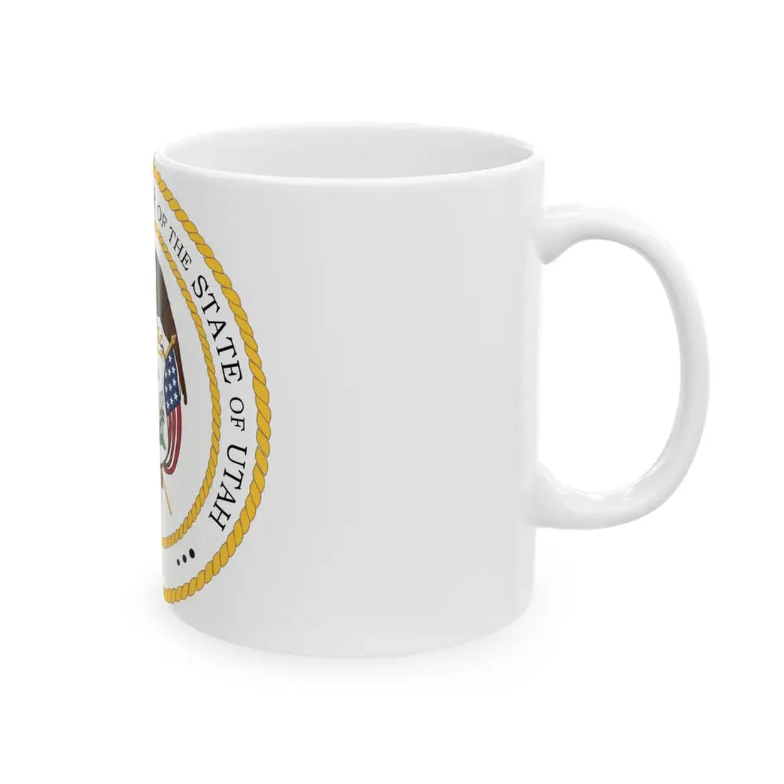 Seal of the Governor of Utah - White Coffee Mug - Go Mug Yourself