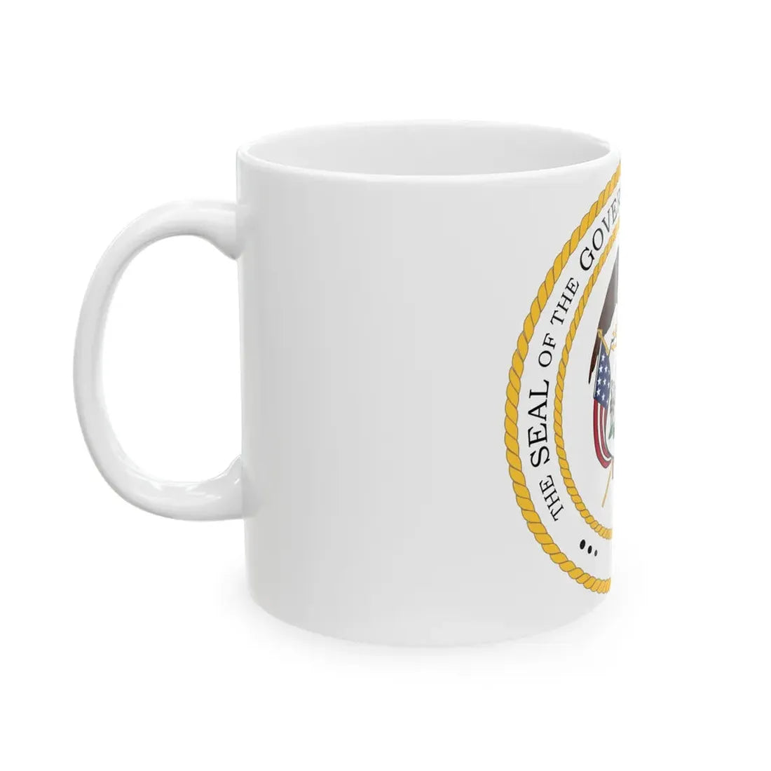 Seal of the Governor of Utah - White Coffee Mug - Go Mug Yourself