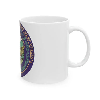 Seal of the Governor of West Virginia - White Coffee Mug - Go Mug Yourself