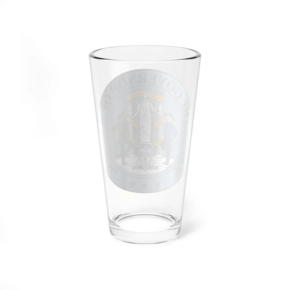 Seal of the Governor of Wyoming - Pint Glass 16oz-Go Mug Yourself