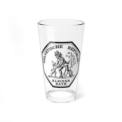 Seal of the Helvetic Republic, Kleiner Rath - Pint Glass 16oz-16oz-Go Mug Yourself